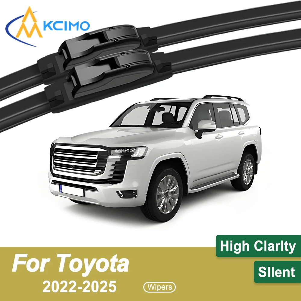 

2-Pack Superior Wiper Blades for Toyota Land Cruiser J300 2022-2025 All-Season Durable Quiet Wiping Uninterrupted Visibility