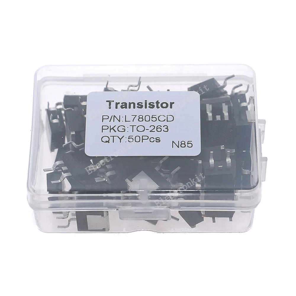 50pcs TO-263 Voltage Regulator Transistor SMD L7812 L7815 L7818 L7824 7905 7912 7915 7924CD LM317D L7805 L7806 L7808 L7809 L7810