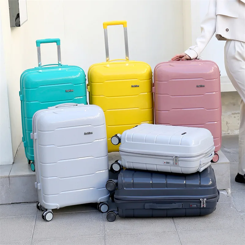 3 Stuks 20/24/28 Inch Reiskoffer Op Wielen Rollende Bagage Koffer Kit Voor Wielen Bagage Trolley Bagagetas Valises