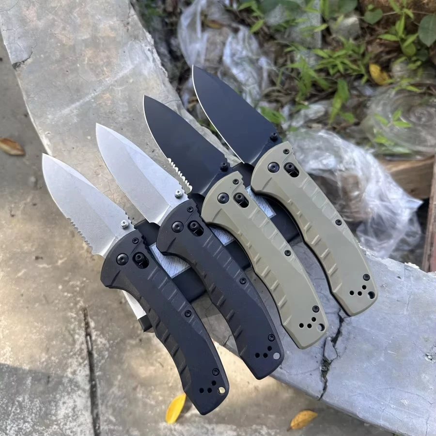 

Тактический складной нож BM 980 с лезвием из стали S30V, нейлоновой волнистой рукояткой, для активного отдыха, кемпинга, выживания, многофункциональный, для резьбы, подарок