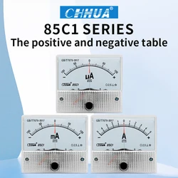 Tableau positif et négatif, 85C1 ± DC, classe 2.5,-100uA à + 100uA/ -100mA à + 100mA/-3A à + 3A, ventes de diamètre d'usine, ± ampèremètre