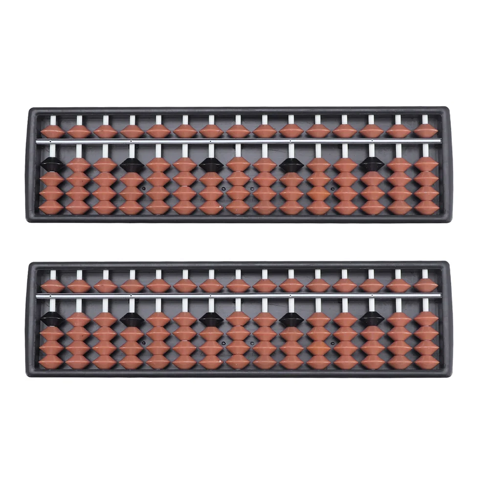 

2pcs Portable Small Abacus Premium Educational Counting For Kids Math Learning Traditional Arithmetic Children Abacuses