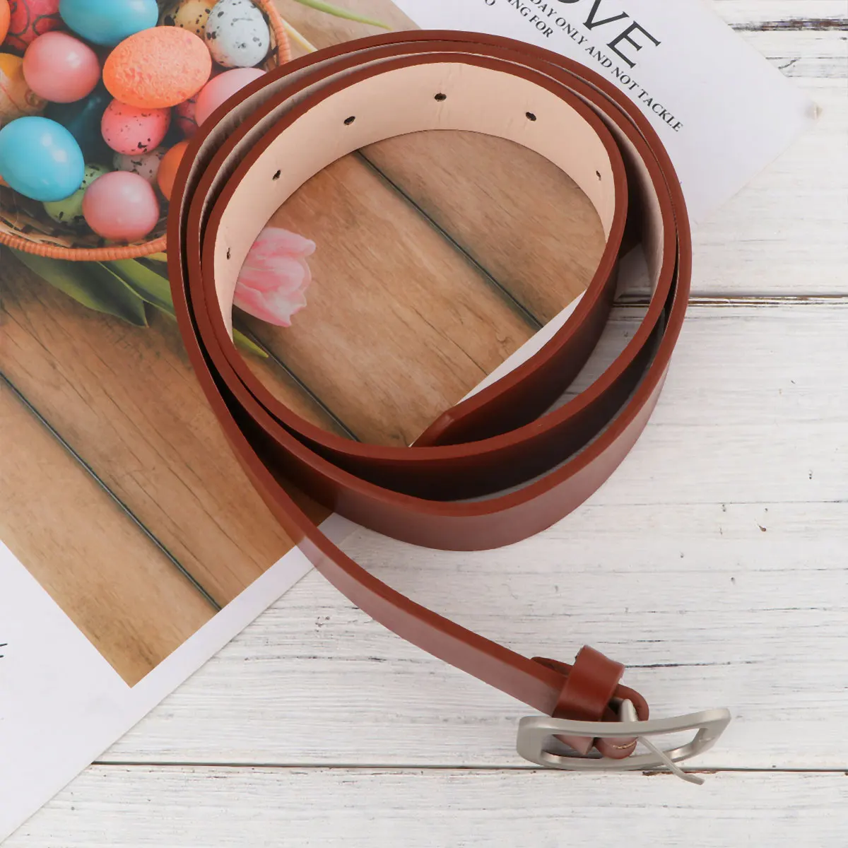 

Square Buckle Belt Women's Belts Trend Fashion Dress for Woman Female