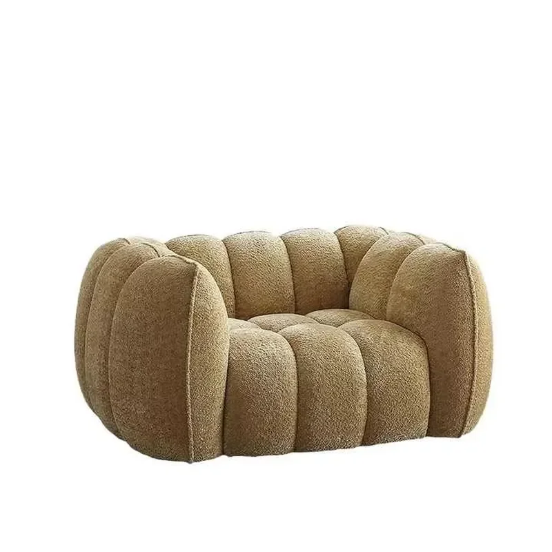 #Factory Soft Sponge Vacuum Compression Single Sofa Chair Leisure Lazy Compressed Sofa Set Home Furniture
