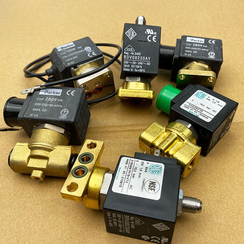 For Italian original imported Parker/ODE semi-automatic coffee machine magnetic valve valve hot water steam boiling head