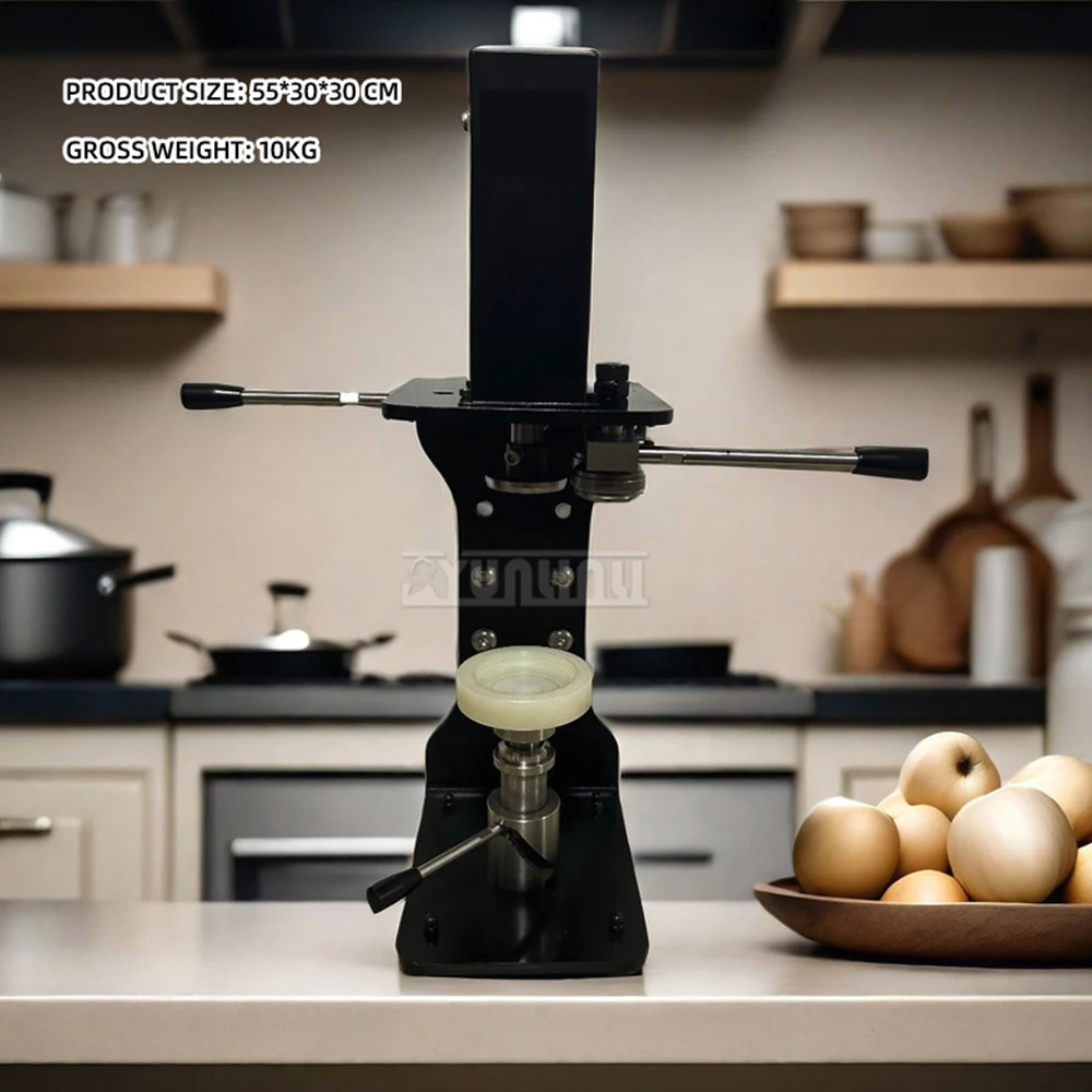 آلة ختم العلب اليدوية آلة تغليف السد الزجاجات البلاستيكية علب الألومنيوم السدادة أصغر من 17 سم