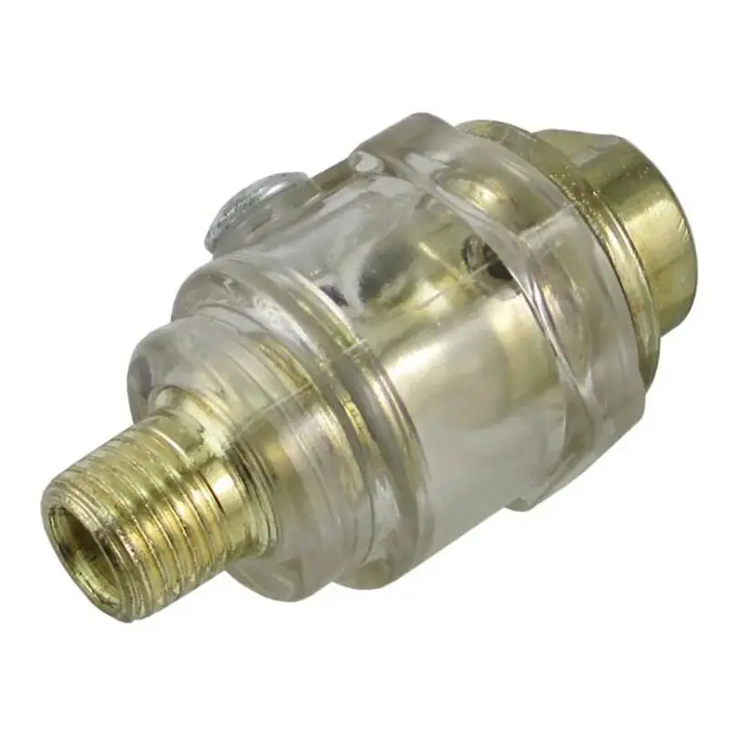 1/4 "Mini Öler/Öler-Klar Shell Automatische Mini In-linie Luft Werkzeug Öler für Pneumatische Werkzeug luft Kompressor Rohr Werkzeug
