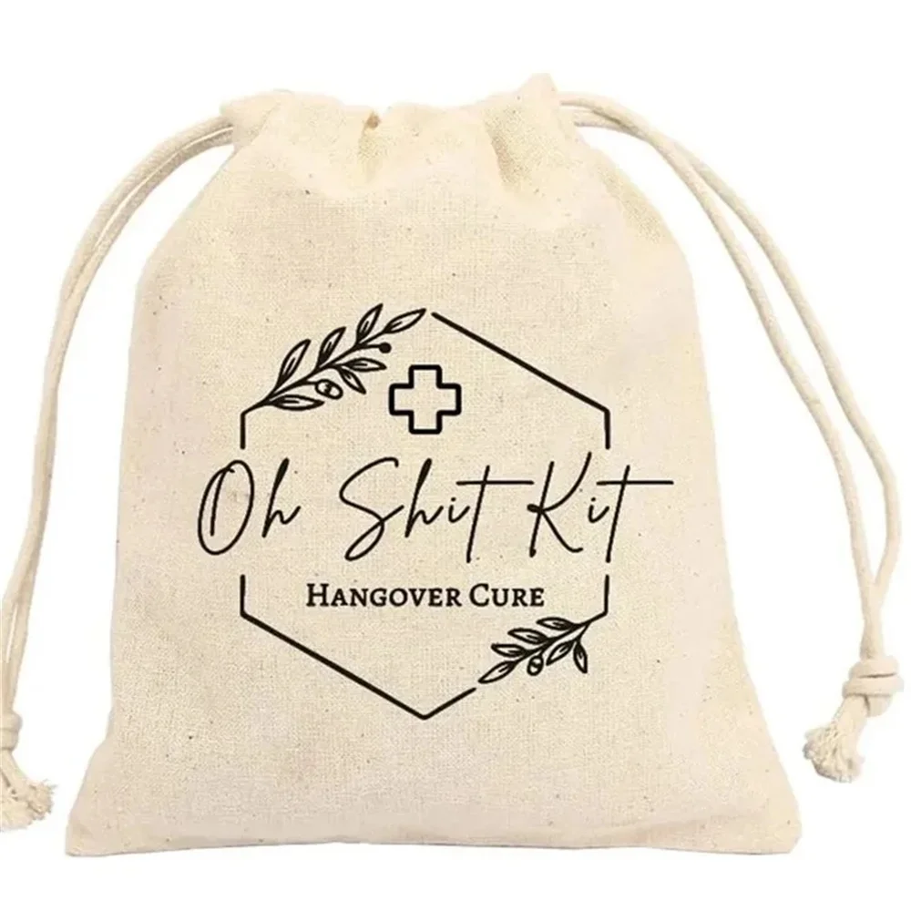 

20 Bachelorette Party Bridal Shower Party Favor Bag- Girls party Hangover kit bags wedding party survival kit bags Hangover Kit