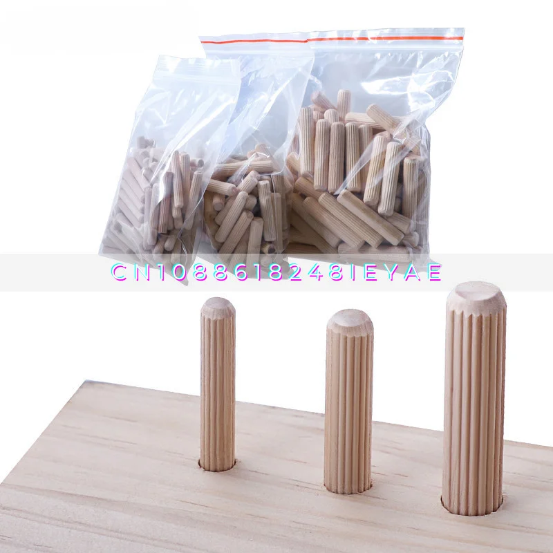 

Lotus Log Tip, Straight Grain Log Tenon 6/8/10 Mm Cork Hardened, Woodworking Punched Furniture Splicing Accessories