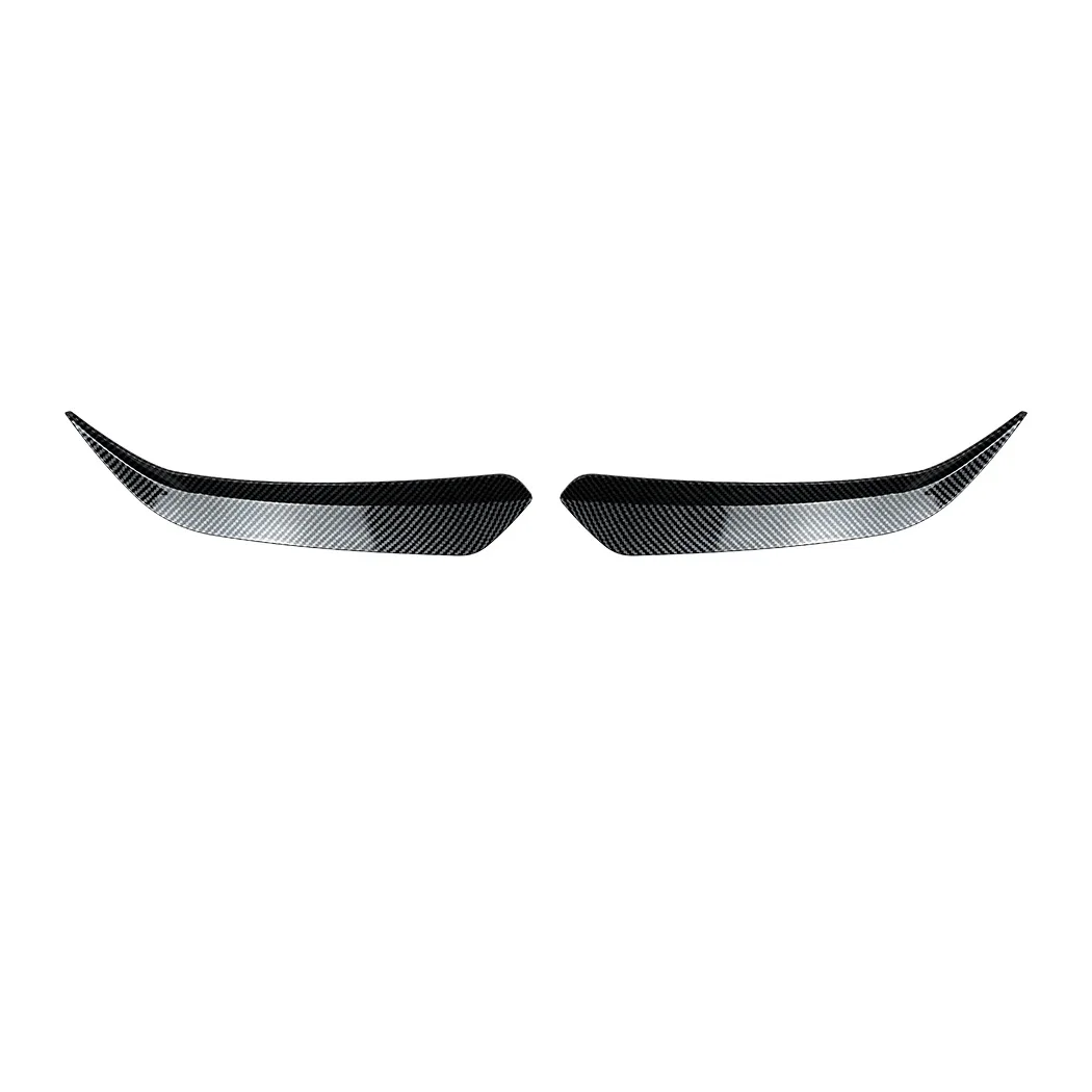 لسيارات BMW Mini Cooper S JCW J01 F65 F66 2024 + أسود لامع 1 زوج لملحقات سبويلر سقف Oettinger اللوحات الجناح الخلفي #6