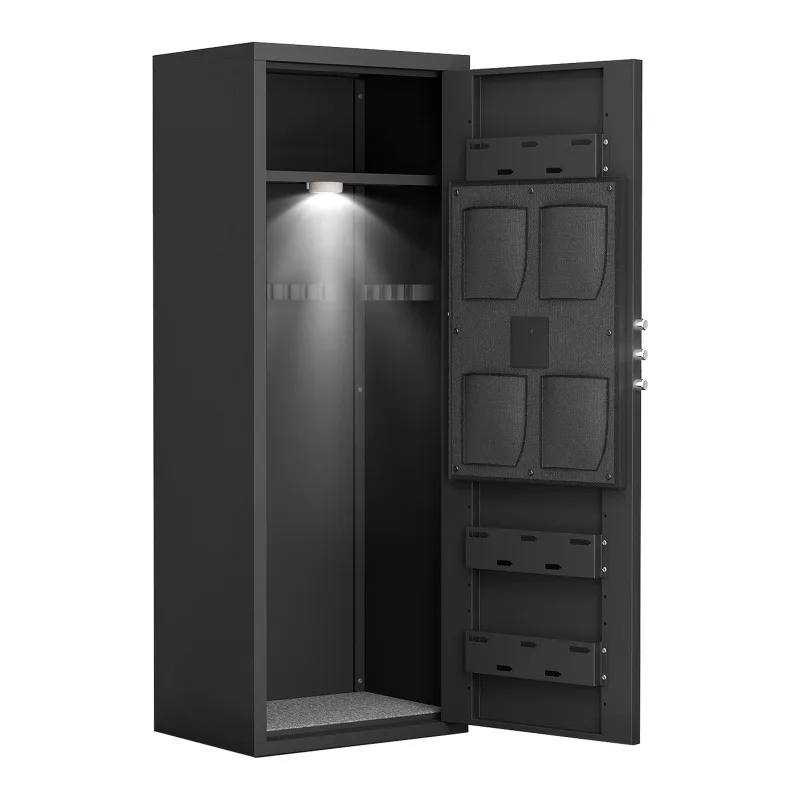 Electronic password removable assembly mass storage safe