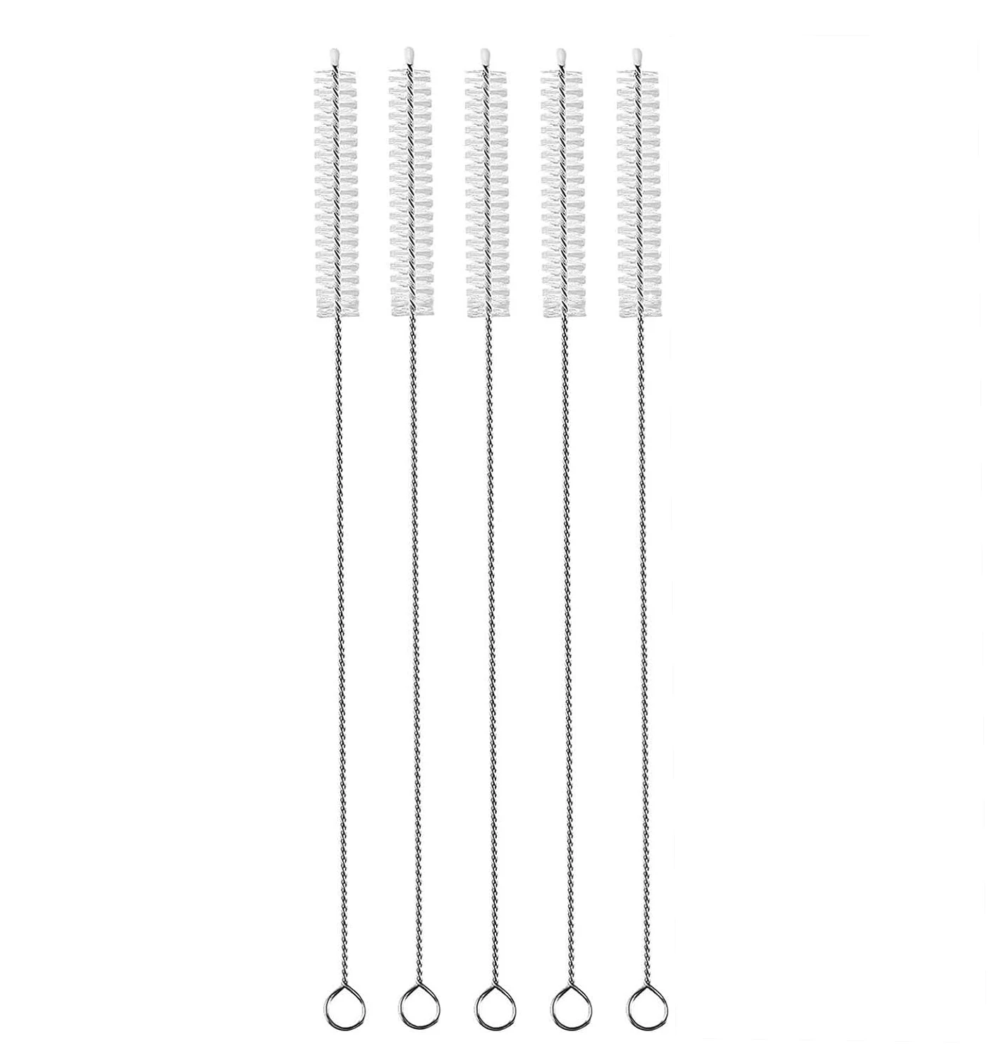 Kit spazzole per pulire la cannuccia da 5 pezzi per Stanley - (3 dimensioni) Detergenti per tubi extra lunghi, Spazzola per pulire la cannuccia per bicchiere, tazza per beccuccio