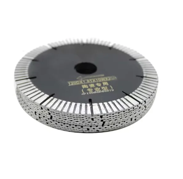 Cutting Disc for Tile Cutting Machine Aperture 20MM 10Pcs 120MM T Groove Diamond Saw Blades Sharp Corrugated