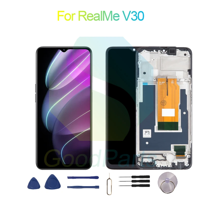 

For RealMe V30 Screen Display Replacement 2408*1080 For RealMe V30 LCD Touch Digitizer