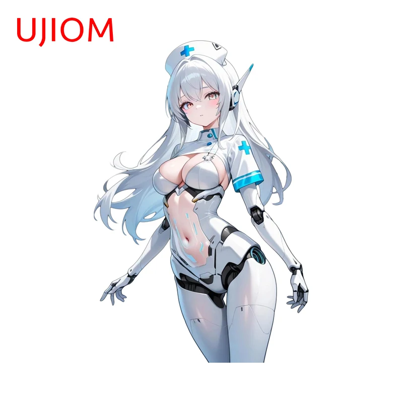 UJIOM Fashion Personality Girl Nurse Wall Sticker Enchanting Fashionable Hot Selling Decal Suitable For Light Switch Decor