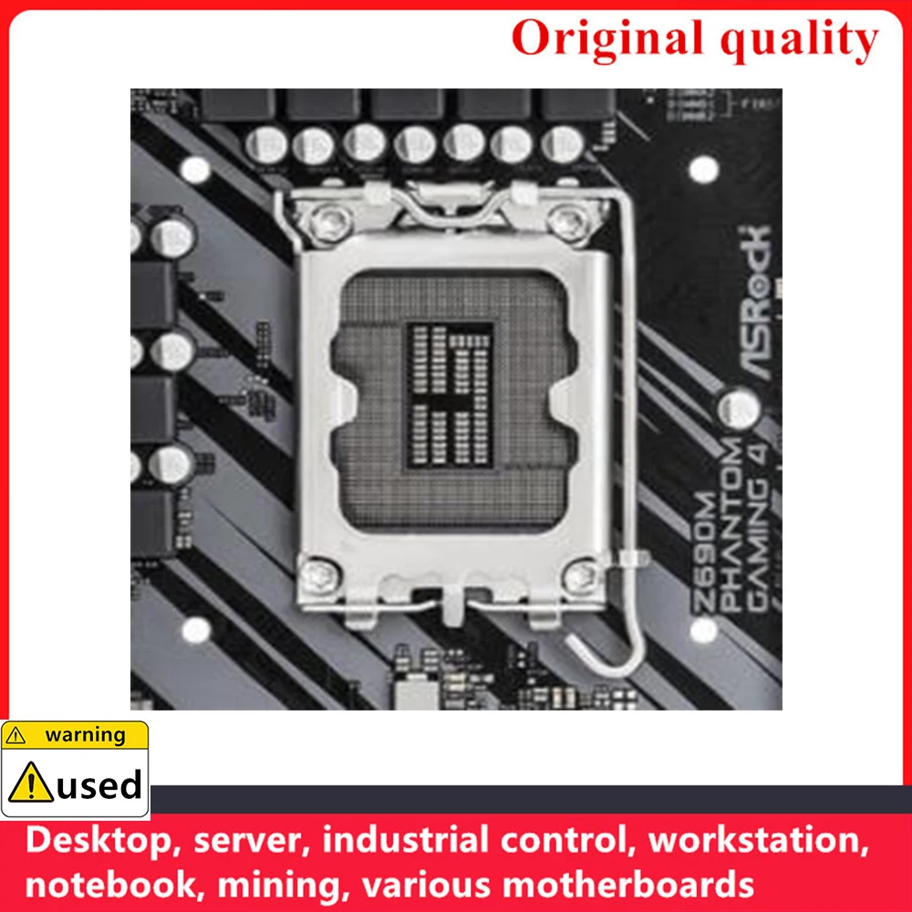 Used For ASROCK Z690M Phantom Gaming 4 Motherboards LGA 1700 DDR4 128GB M-ATX For Intel Z690 Desktop Mainboard M.2 NVME SATA III