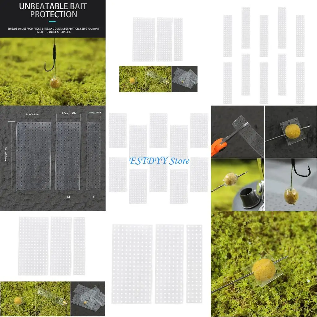 

G6DE Shrink Tube for Fishing Baits Wrapping with Ventilation Design Prevents Mold