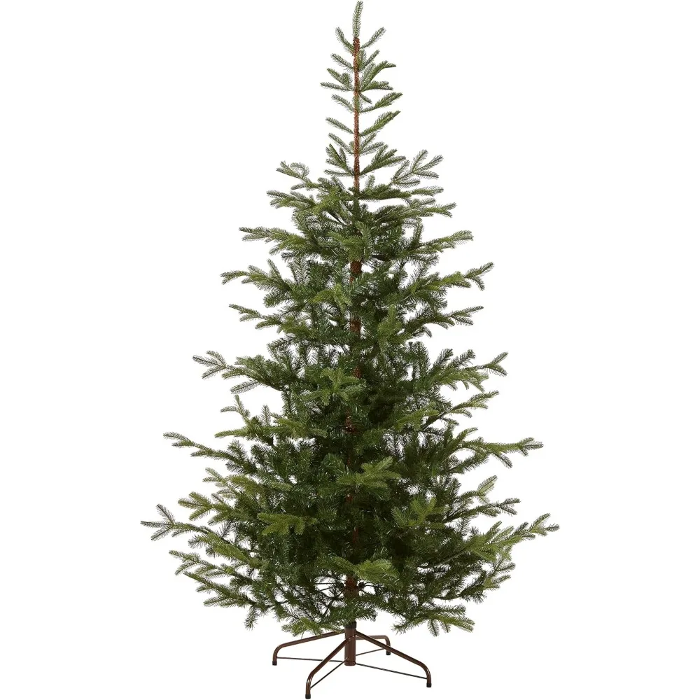 

7.5 ft Unlit Norwegian Spruce Artificial Christmas Tree, 1,325 Tips, Includes Stand, Green