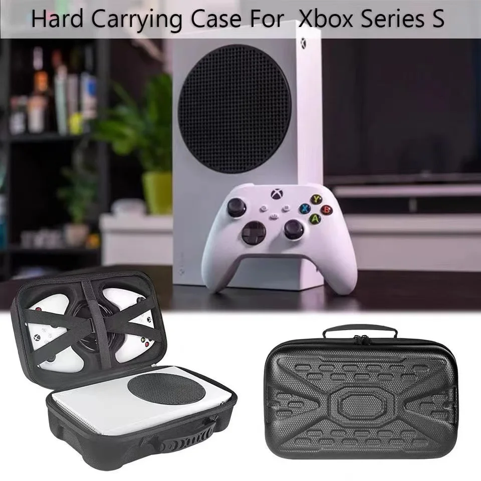 Carrying Case for Xbox Series S Game Console Gamepad Wireless Controllers Portable Outdoor Travel Controllers Storage Bag