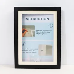 1pc Flip photo frame 8inch children's art frame picture storage KidsA rt magnetic picture frame