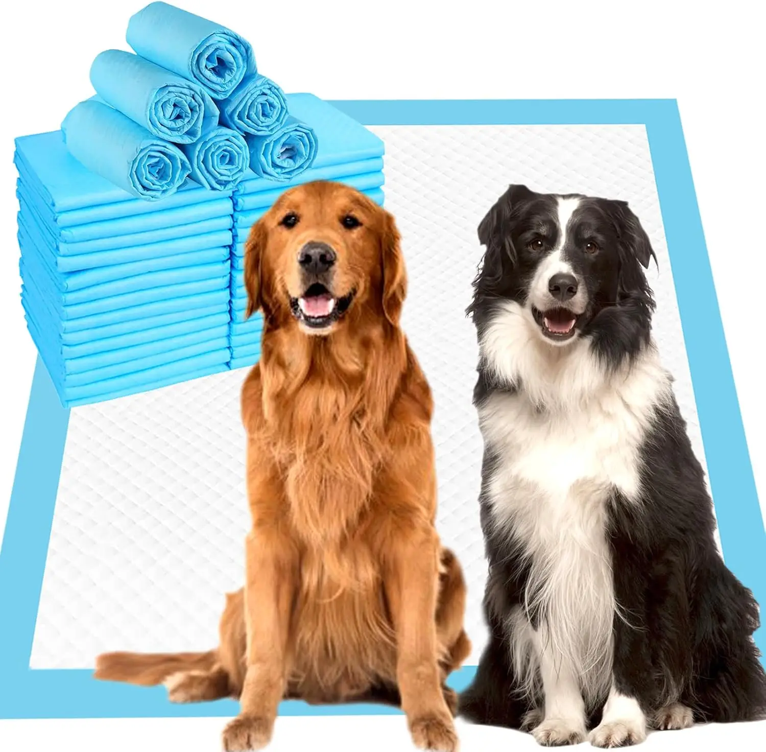 

100 штук впитывающих одноразовых пеленок для собак и кошек, особо большие 36x36, непромокаемые, для приучения к туалету, для собак, кошек, кроликов