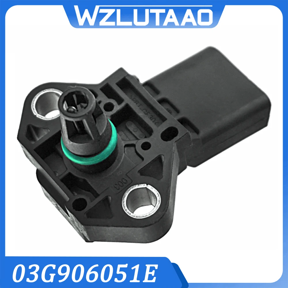 03G906051E colector de admisión Sensor de presión de aire Sensor MAP para VW Audi A4 A8 Seat Skoda 03G906051M 036906051E