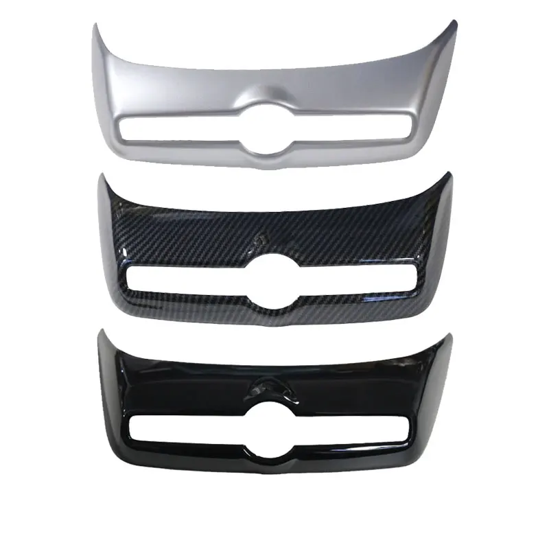 For Volvo XC40 C40 car interior decoration with ABS car accessories, carbon fiber texture, black gloss