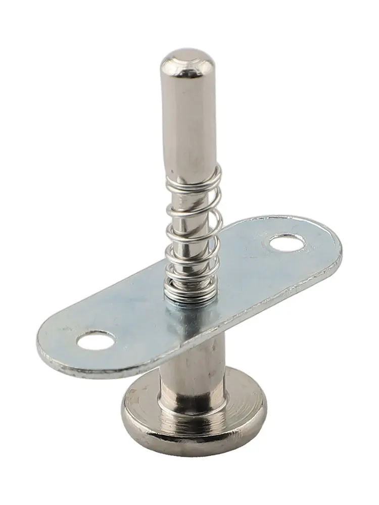 Loquet de Piston à Ressort en Acier, 6.5x45mm, Outils 2 Vis, Loquets de Bricolage, Pièces de Rechange, 1 Pièce