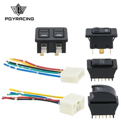 Universal Car Electric Power Window Switch Lifter Controller Control 5 Pin DC 12V 20A Window Regulator Switch Accessories