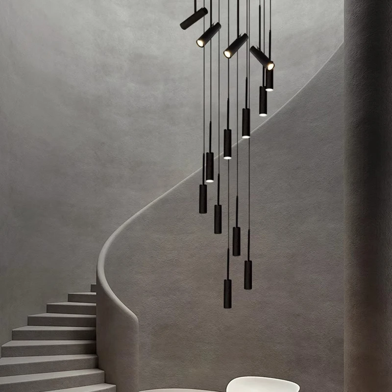 

Nordic Home Decor Dining Room Pendant Lamp Lights Indoor Lighting Stair Lamp Hanging Light Chandelier Lamps For Living Room