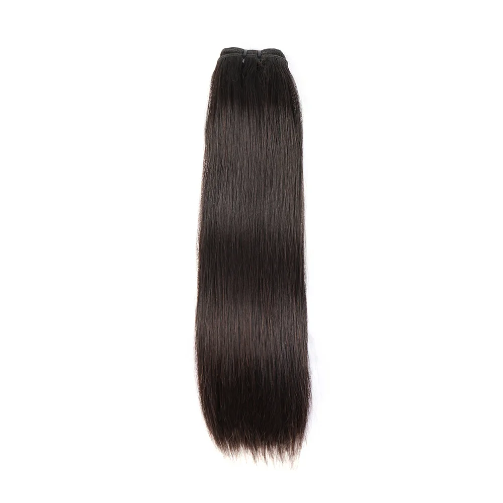 Bliss Malaysian Super Double Drawn Bone Straight Bundles Human Hair Bundles 10 12 14 Inch Thick Bundles Soft Hair Weave Bundles