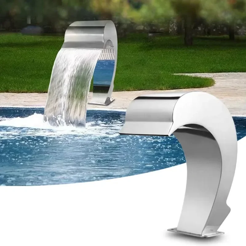 

Special equipment for swimming pool and hot spring 304 SPA impact bath spa massage bath Penguin arc bath waterfall fountain