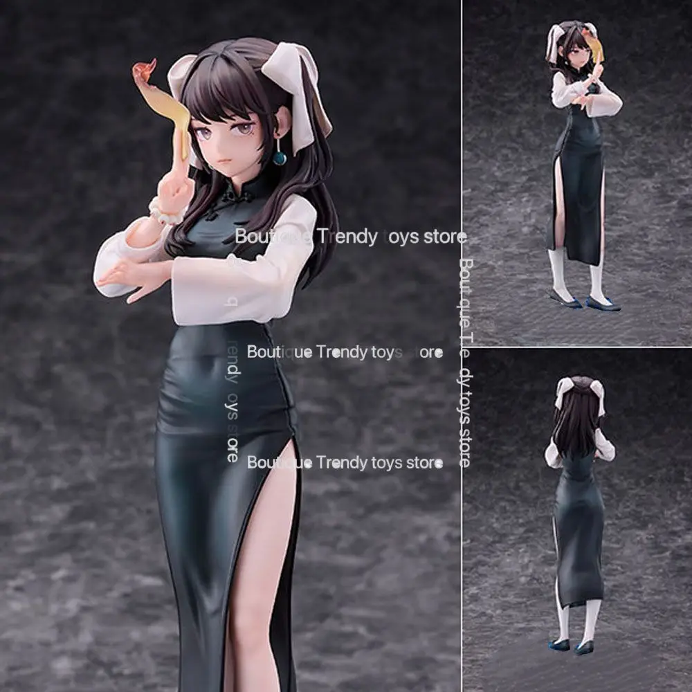 Toy models Medicine Finger Cheongsam Battle Little Taoist Priest Little Junior Sister Second Dimension Pretty Girl Figurines