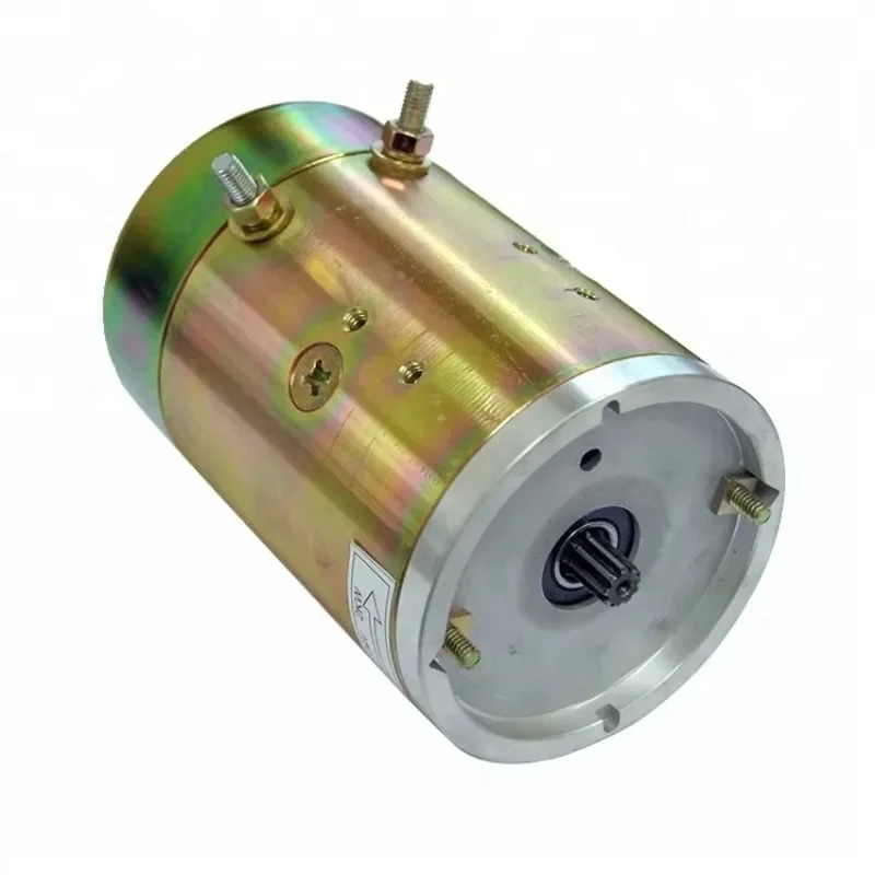 

Single-phase brushed DC motor, 24v motor with starter hydraulic power assembly