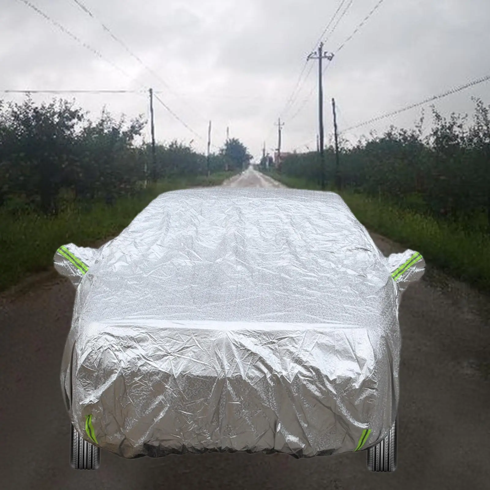 Car Cover, Waterproof for Automobiles Dust indoor e outdoor Auto Vehicle Durable Car Cover