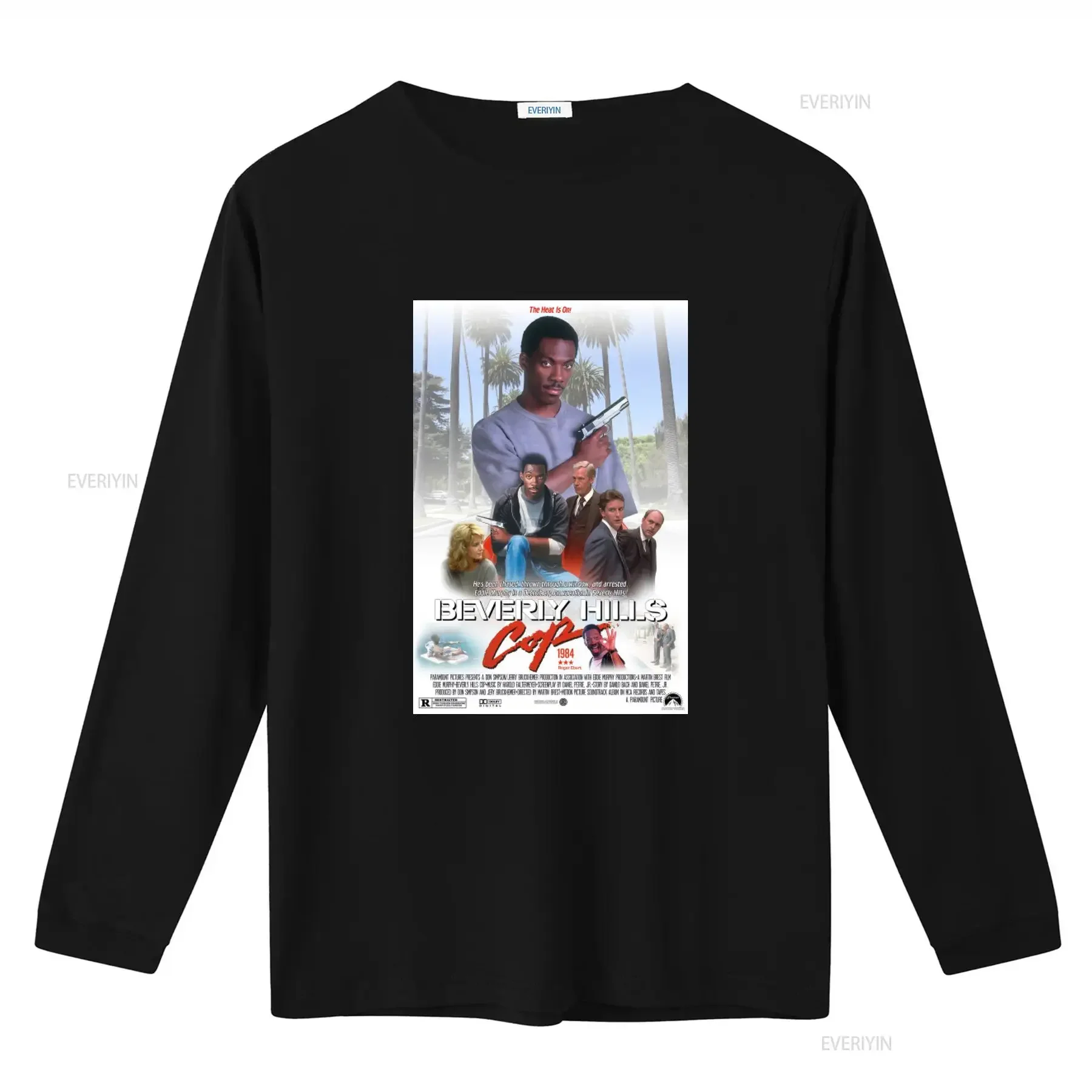 Beverly Hills Cop V16 Vintage Movie Poster T Shirt 8 Colors Film Lover All Sizes S 5XL vintage Washed Versatile