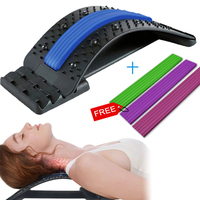 4Level Adjustable Magnetic Therapy Back Massager Stretcher Posture Corrector Support Spine Pain Relief Cervical Fitness Equipmen