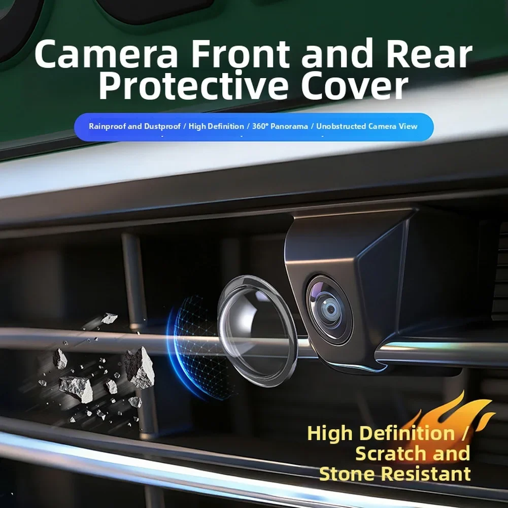 

Car Camera Lens Protective Cover High-definition Panoramic Reversing Camera Lens Waterproof And Dustproof Protective Cover Parts