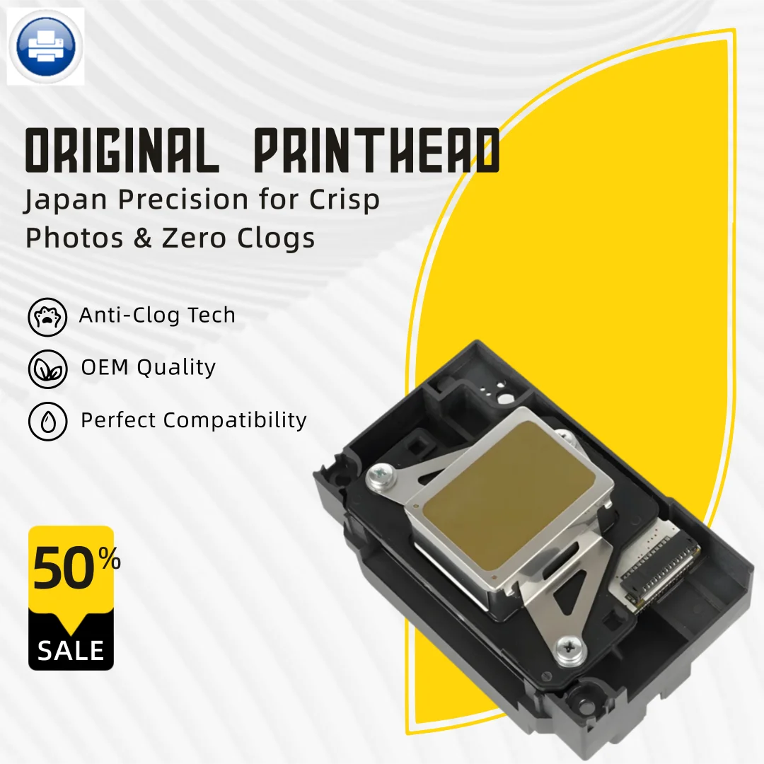 

Original F180000 Printhead For L800 L801 L805 R280 R285 R290 R295 R330 T50 T59 T60 TX650 RX595 RX610 UV/DTF/SUB Print Head