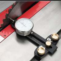 Woodworking Table Saw Dial Gauge Corrector Precision Saw Blade Straightening Cutting Board Positioner Plate Feeding Assistance