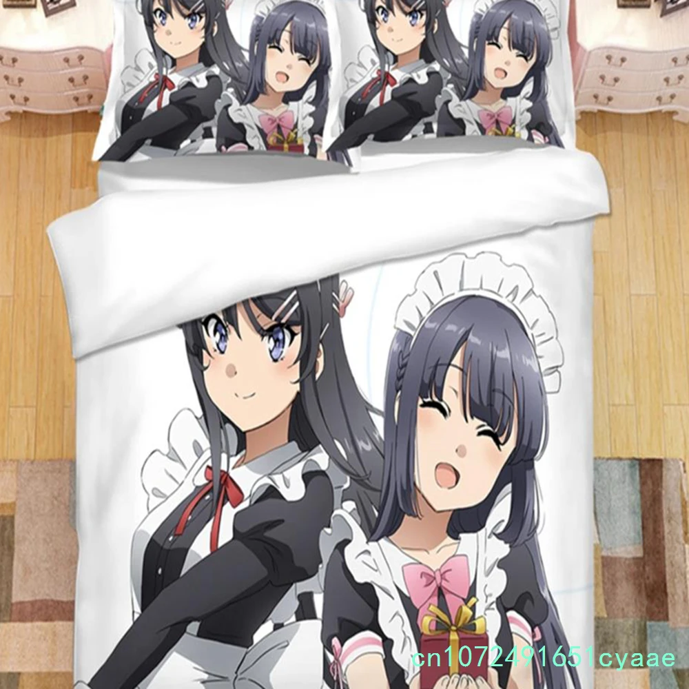 ชุดเครื่องนอนลายการ์ตูนญี่ปุ่น - Linen Duvet Cover บทวิจารณ์และราคา