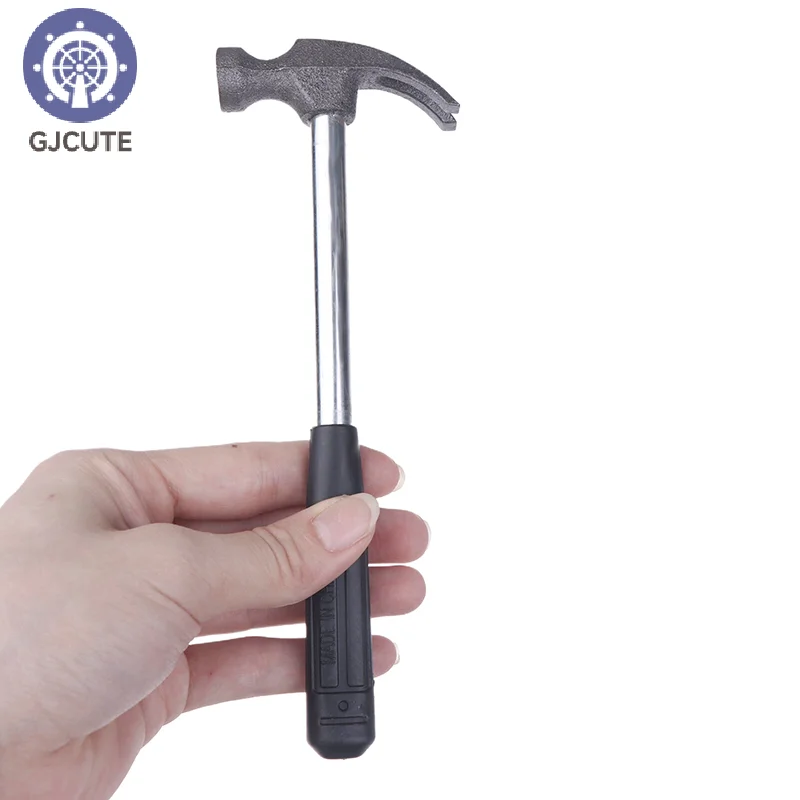 Household Tool Powerful Multi-purpose Ramshorn Hammer High Carbon Steel Forging Rubber Non-slip Handle Mini Small Iron Hammer