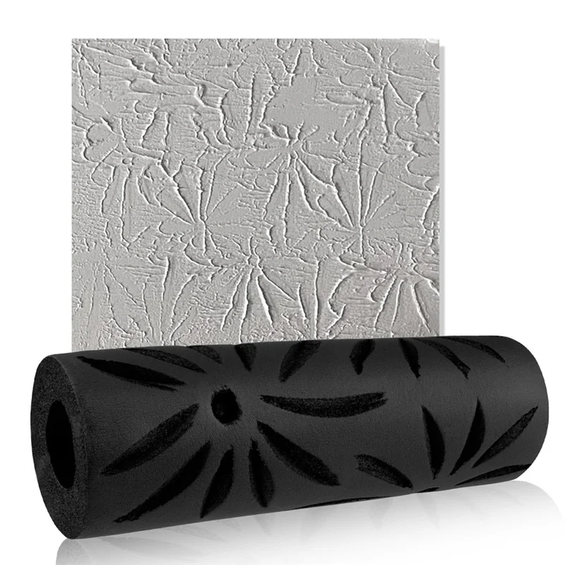 Rodillo de textura de paneles de yeso A95I, rodillo de pintura con textura decorativa para paredes y techos, herramientas de pintura