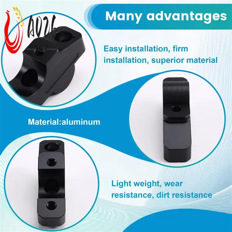 

A026-Scooter Accessories Handlebar Riser Clamp Extension Adapter For Zontes 368G 368G Adv 2024-