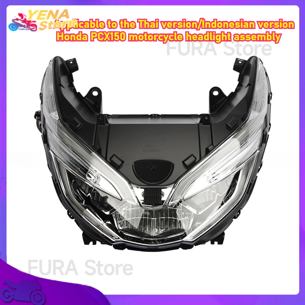 

Applicable to the headlight assembly of the Thai version/Indonesian version of Honda PCX150 motorcycle,PCX 125 accessories 2024