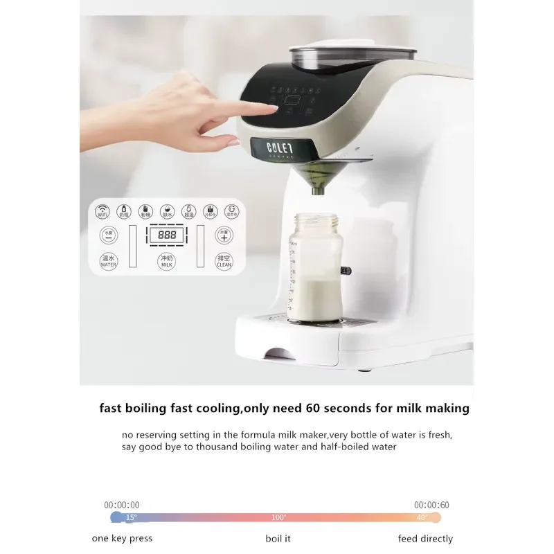 Automatic Baby Bottle Adjuster Instant Formula Mixer for Infants Kids Feeding Aid Portable Milk Powder Dispenser Tool Instant