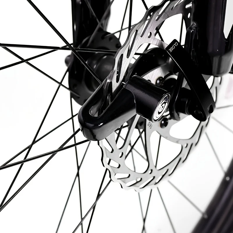 

1PC Motorcycle disc brake lock anti-theft lock with 2 keys Bicycle universal Helmet reminder rope does not require batteries