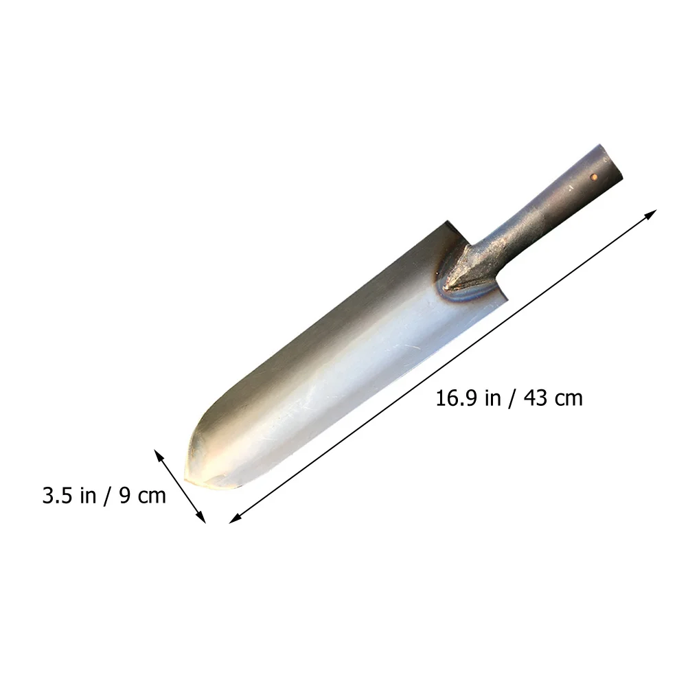 

Extended Shovel Hole Digging Tool Steel Spade Gardening Supply Durable Practical Long Handle Effort Saving Yard Lawn Planting