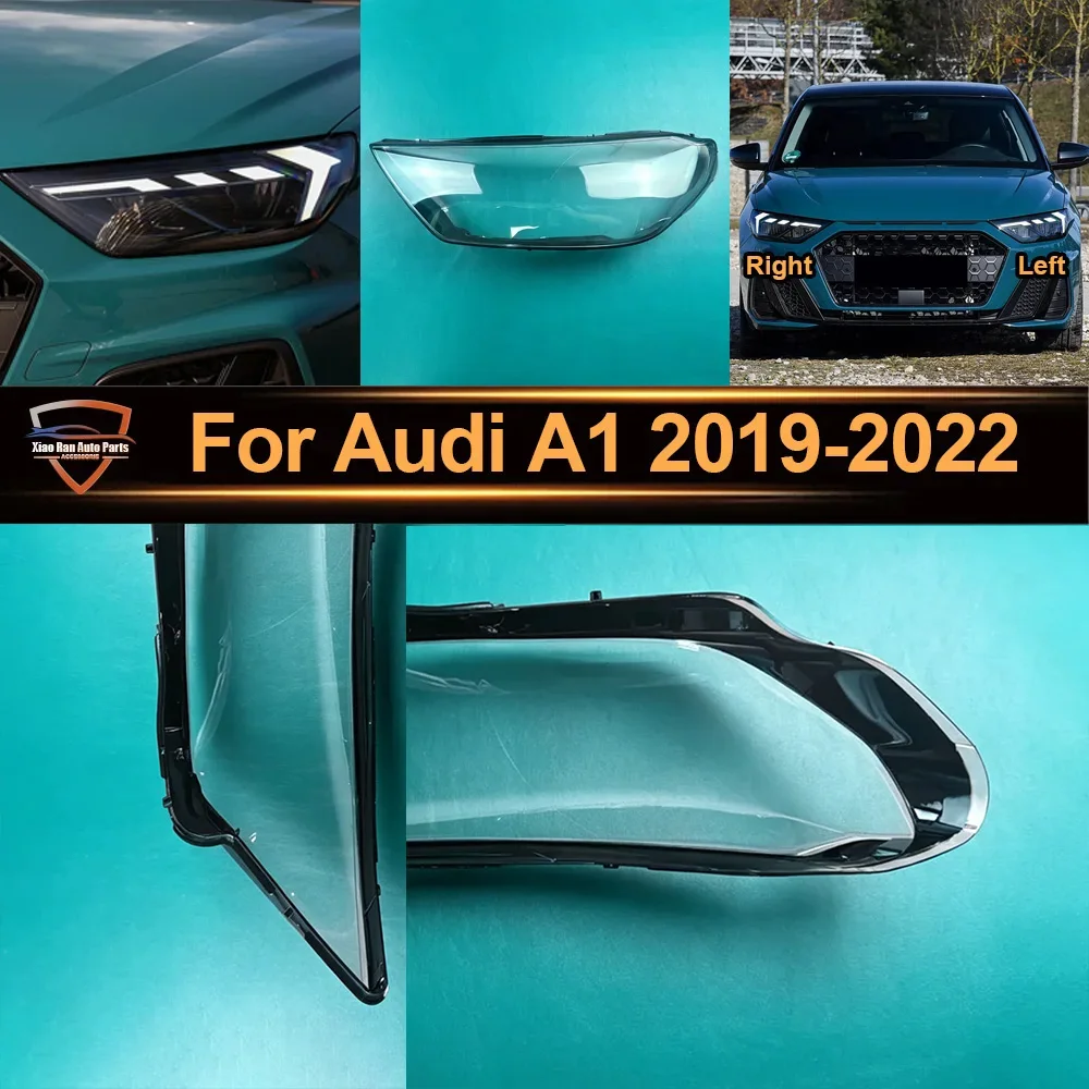 

Front Headlight Cover Transparent Lampshade Lamp Lens For Audi A1 2019-2022 Headlamp Shell Plexiglass Auto Replacement Parts