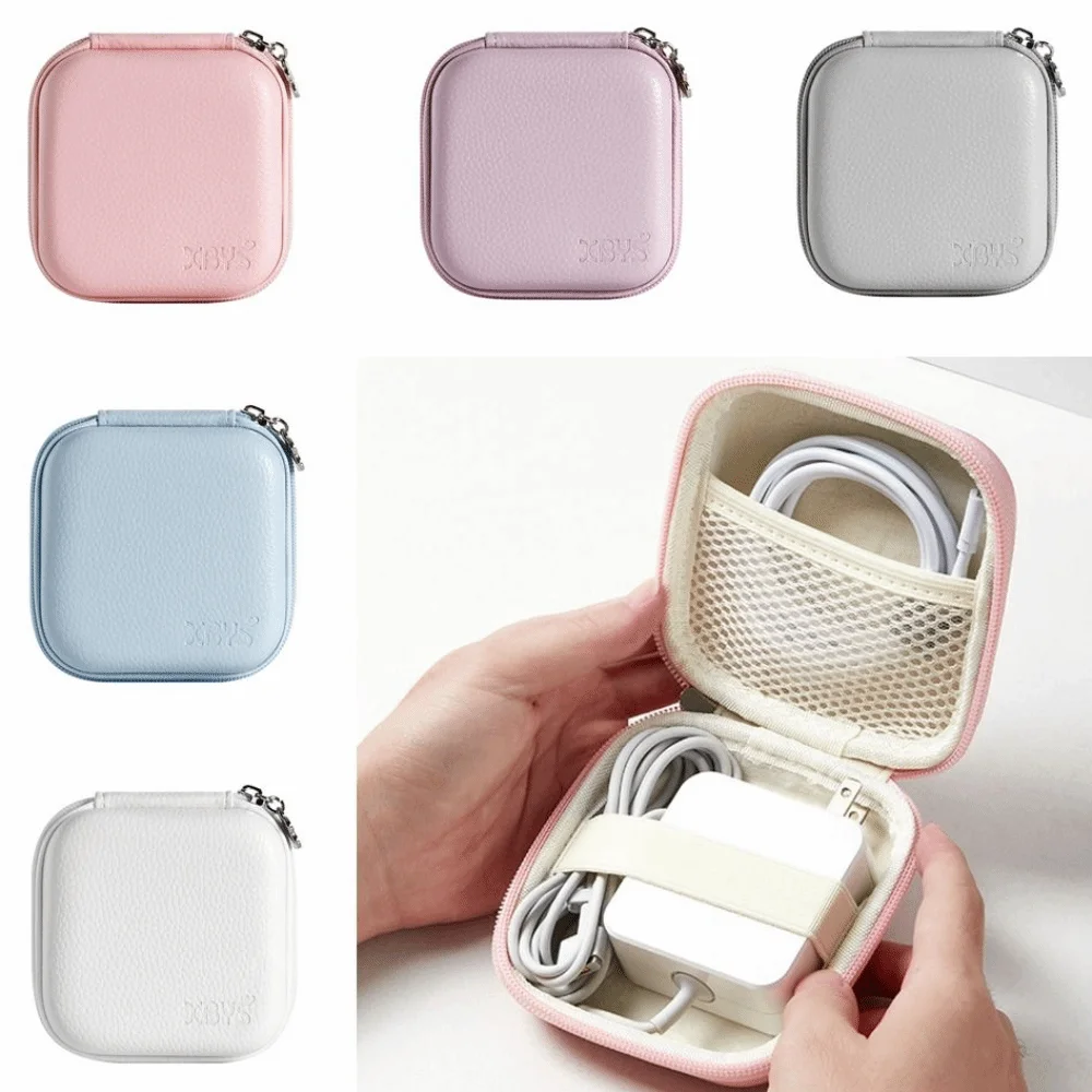 

Digital Storage Bag Shockproof Eva Wear-Resistant Charger Storage Pouch Universal Outdoor Travel Charger Hard Shell Case